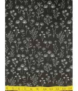 * Exclusive Design* YD Esme Floral Black Cloud Poly FT202601489-2