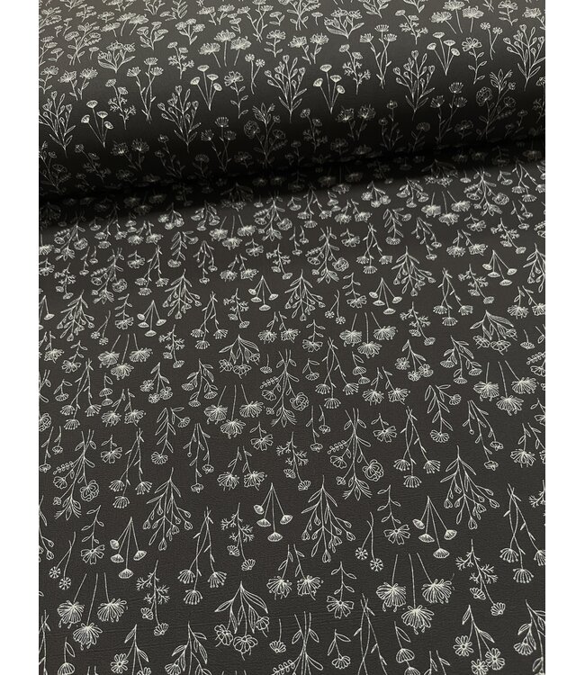 * Exclusive Design* YD Esme Floral Black Cloud Poly FT202601489-2