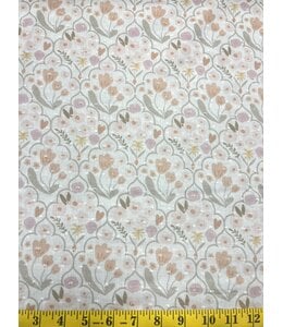* Exclusive Design* YD Pastel Trellis DX-507 Cotton Swiss Dot FT202601503