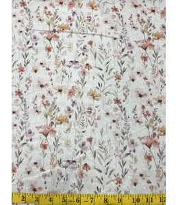 * Exclusive Design* YD Bria Floral DX-507 Cotton Swiss Dot FT202601484