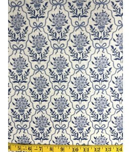 * Exclusive Design* YD Blooms & Bows Trellis Swiss Dot Knit FT202601485