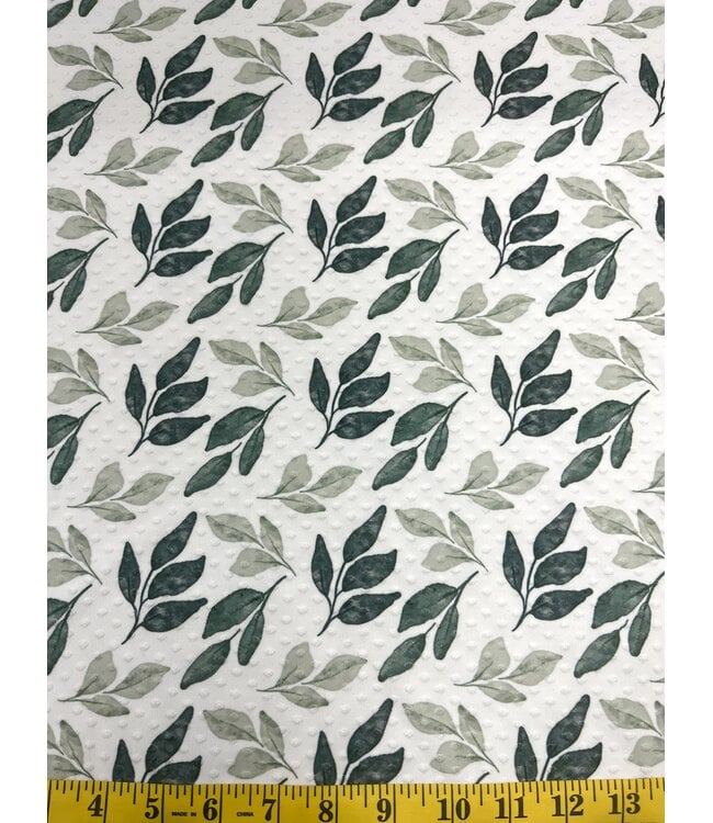 * Exclusive Design* YD Magnolia Sprigs Swiss Dot Knit FT202601494