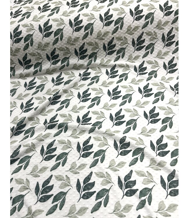 * Exclusive Design* YD Magnolia Sprigs Swiss Dot Knit FT202601494