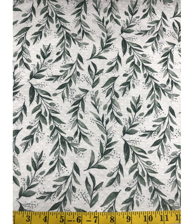 * Exclusive Design* YD Ruscus Sprays Swiss Dot Knit FT202601492