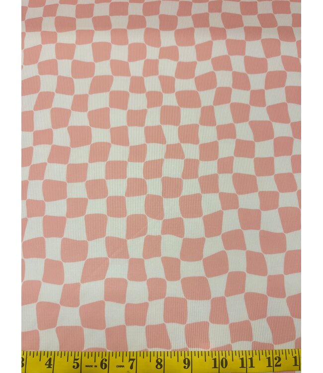 * Exclusive Design* YD Retro Checks Petite Rib Knit FT202601495