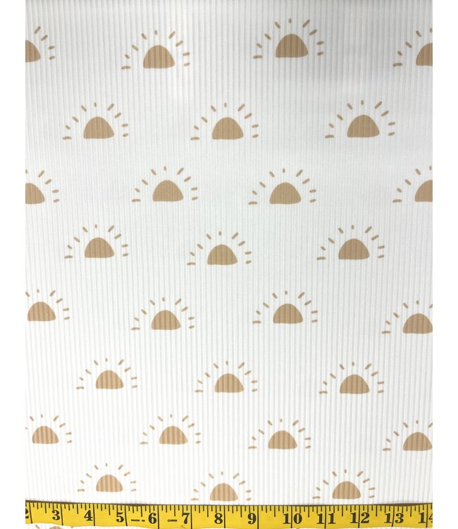 * Exclusive Design* YD Summer Sunshine Narrow Rib Knit FT202601478