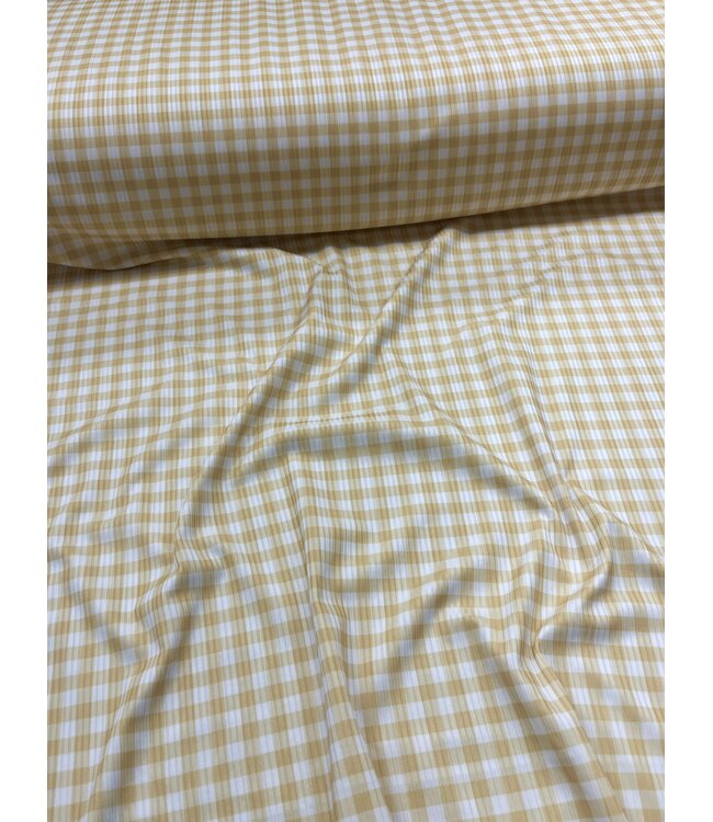 * Exclusive Design* YD Summer Gingham Yellow Narrow Rib Kit FT202601488