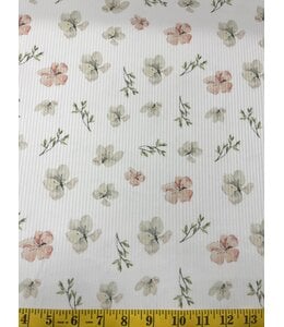 * Exclusive Design* YD Cora Floral Narrow Rib Knit FT202601477