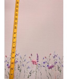 * Exclusive Design* YD Spring Blooms Border Print Narrow Rib Knit FT202601490