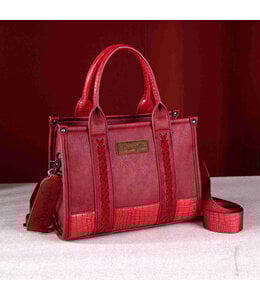 Wrangler Croc Print Concealed Carry Tote/Crossbody WG102-8120S