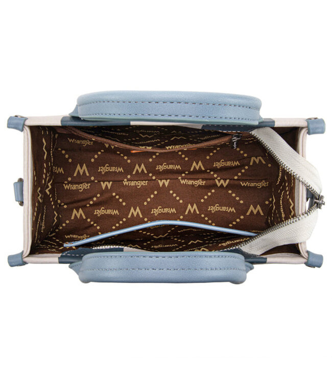 Wrangler Color Block Tote/Crossbody WG208-8120SJN