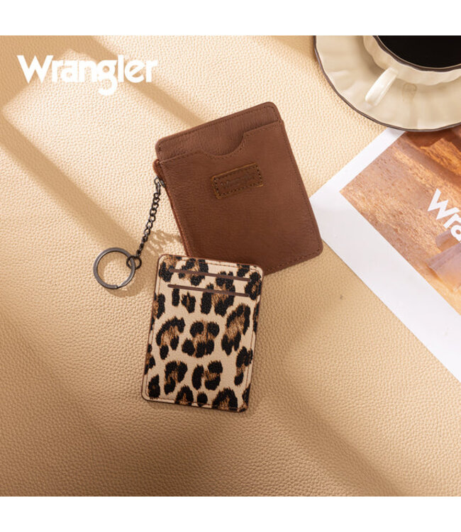 Wrangler Small Card Case Wallet Key Chain/Detachable Card Holder WG366-W118