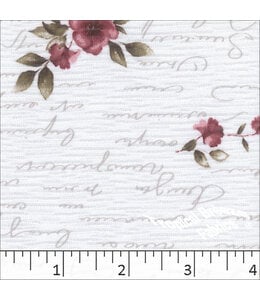 YD Rebecca Knit Print Burgundy 573614-BR