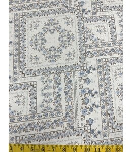 YD Vintage Blue Patchwork Airflow