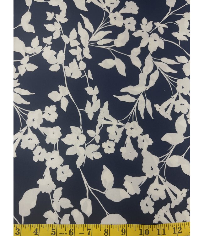 YD Stormy Blue Floral DTY