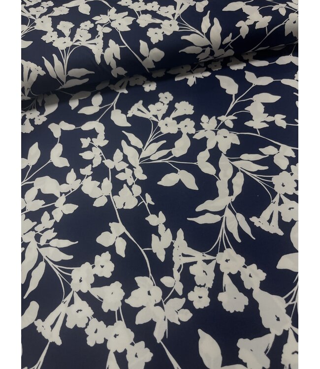 YD Stormy Blue Floral DTY