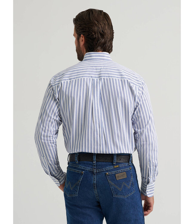 Wrangler Men's George Strait Long-Sleeve Button Down One Pocket Shirt 112379063