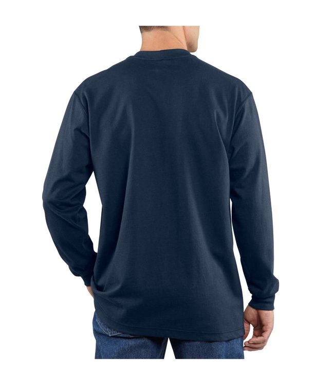 Carhartt Men's Flame-Resistant Force Cotton Long-Sleeve T-Shirt 100235