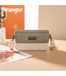 Wrangler Dual Tone Small Crossbody Wallet WG329-206