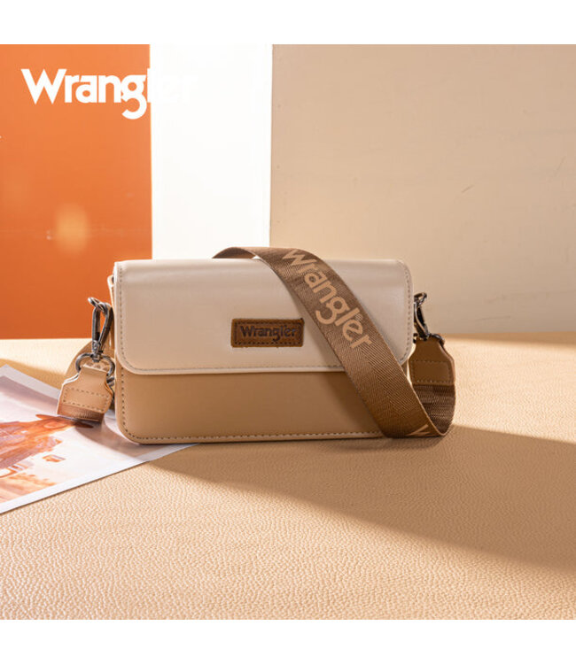 Wrangler Dual Tone Small Crossbody Wallet WG329-206