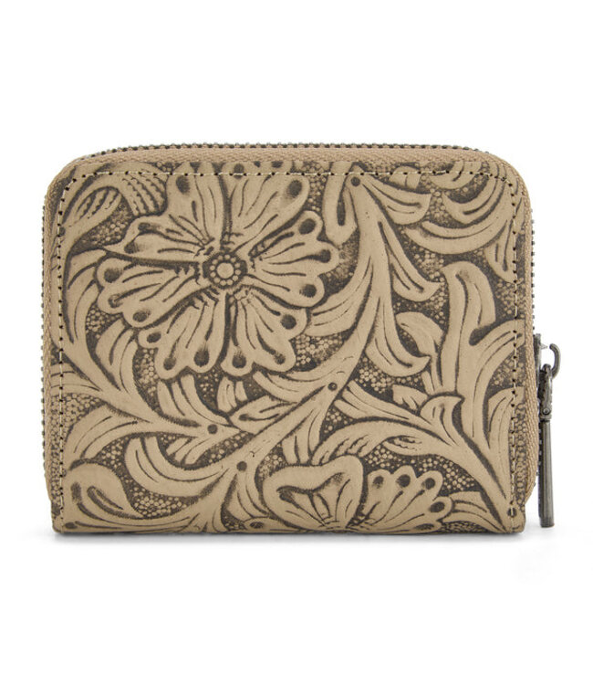 Wrangler Tooled Zip-Around Wallet WG322-W089