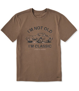 Life Is Good Men's I'm Classic Sports Car Short-Sleeve Crusher-LITE Tee 153490