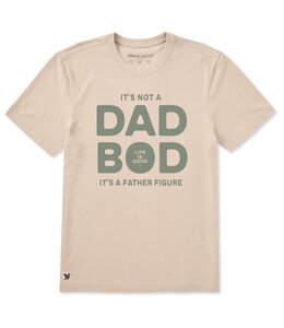 Life Is Good Men's Not a Dad Bod Short-Sleeve Crusher-LITE Tee 153485