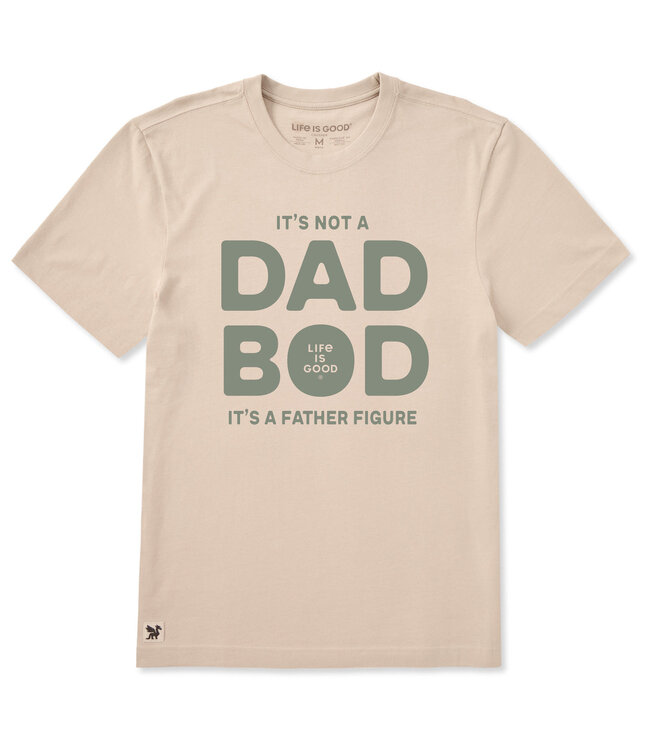Life Is Good Men's Not a Dad Bod Short-Sleeve Crusher-LITE Tee 153485