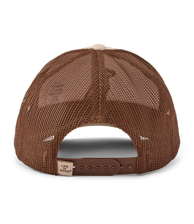 Life Is Good Adult Unisex Clean Sitting Dog Trucker 154760