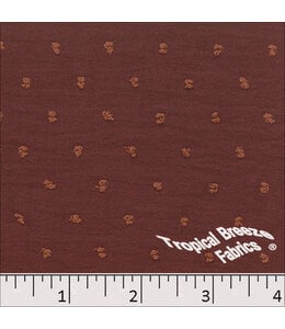 YD 072611-BR  Poly Dainty Dot Burgundy