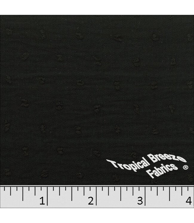 YD 072611-BK  Poly Dainty Dot Black