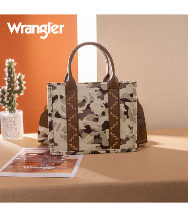 Wrangler Camo Print Concealed Carry Tote/Crossbody WG286-8120S