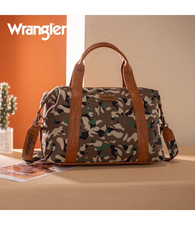 Wrangler Camo Print Duffle Bag WG286-5110