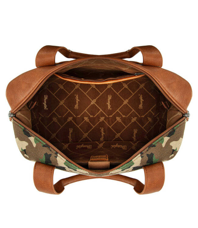 Wrangler Camo Print Duffle Bag WG286-5110