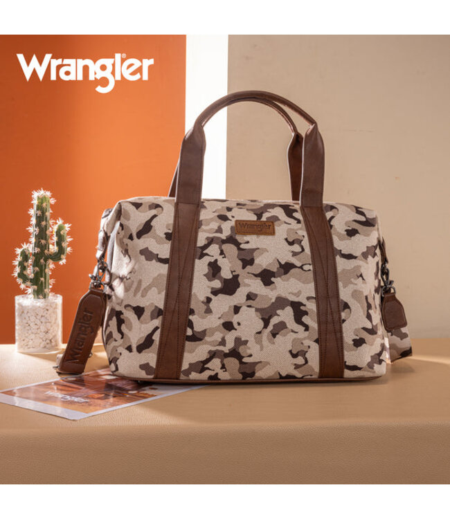 Wrangler Camo Print Duffle Bag WG286-5110
