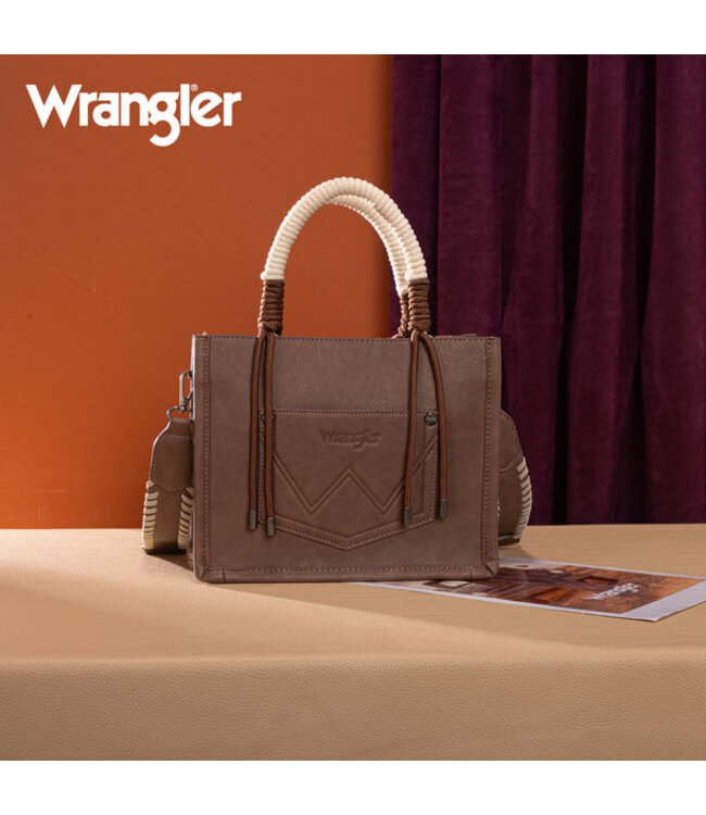 Wrangler Cow Print Tote/Crossbody WG386-8120S