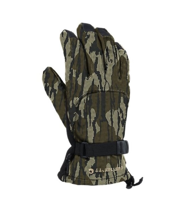 Carhartt Men's Hunt Waterproof Insulated Camo Gauntlet Glove A528