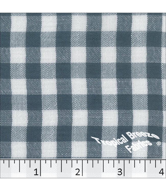 YD Woven Plaid Slate Blue 122610-SB