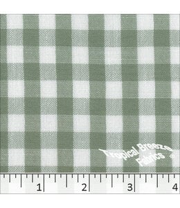 YD Woven Plaid Sage Green 122610-SG