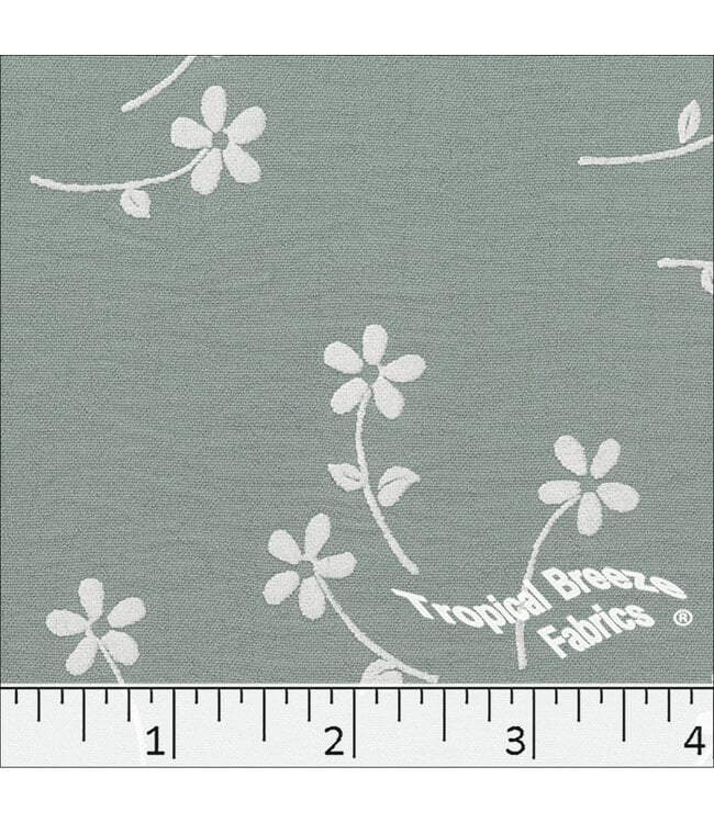 YD Dream Crepe Paint Print Sage Green 042619-SG