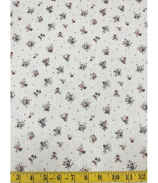 Anna Kate LLC YD Gretchen Floral Cream: Summer Breeze Knit