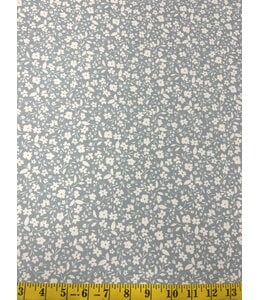 Anna Kate LLC YD Spring Bunnies Ditsy Floral Blue: Jersey Knit