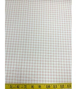 YD Farm & Rose Gingham Plaid Pink: Jersey Knit