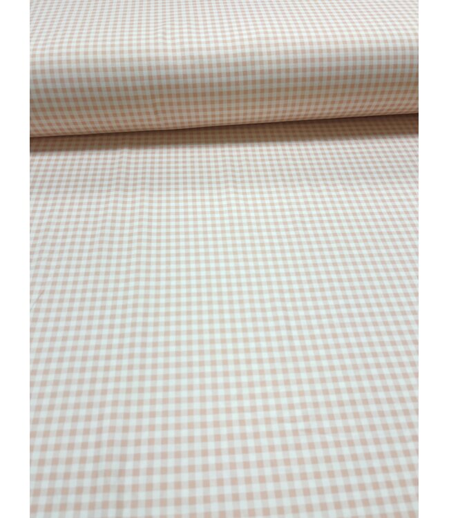 Anna Kate LLC YD Farm & Rose Gingham Plaid Pink: Jersey Knit