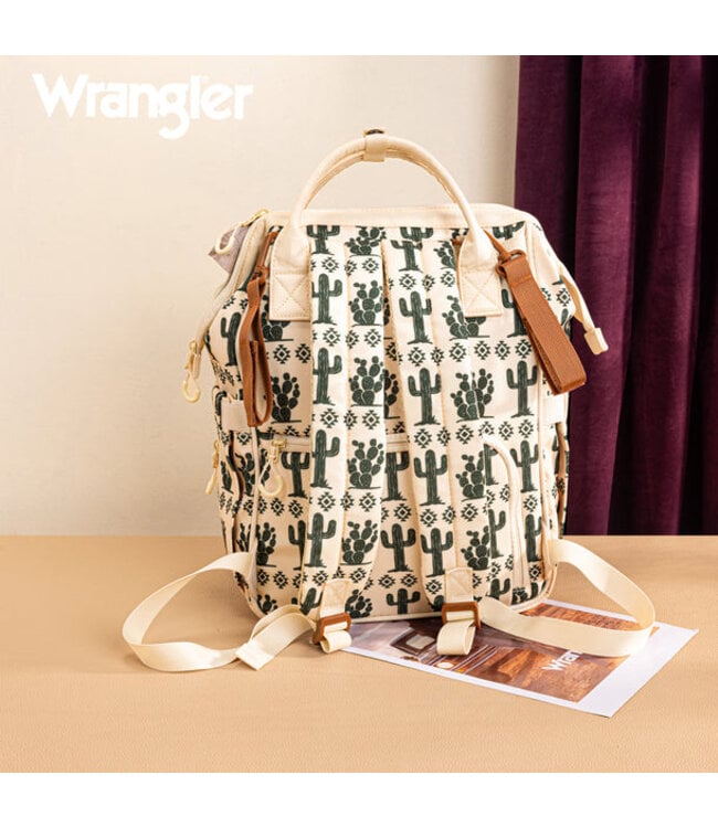 Wrangler Cactus Printed Callie Backpack/Diaper Bag WG2204-9110