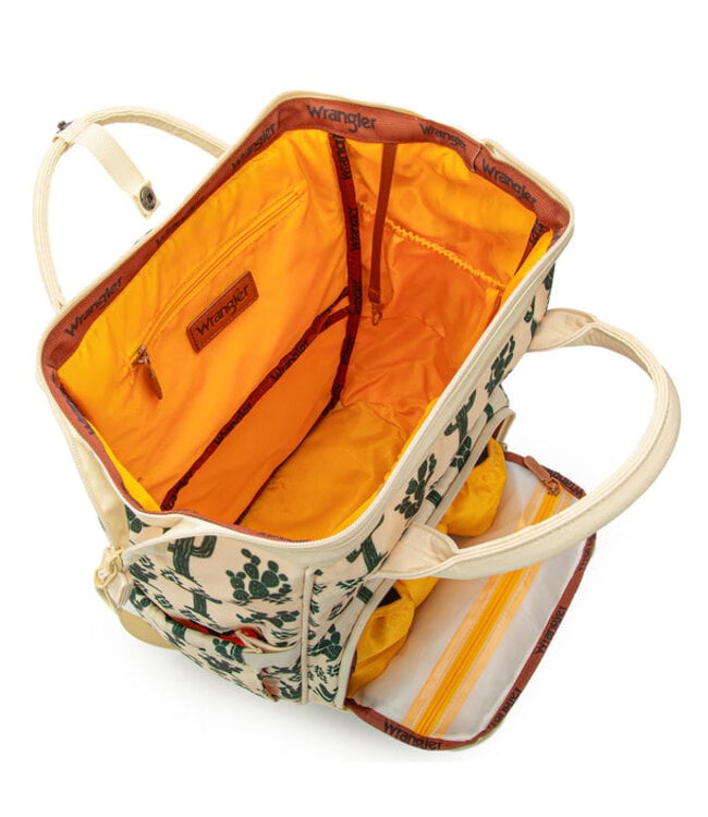 Wrangler Cactus Printed Callie Backpack/Diaper Bag WG2204-9110