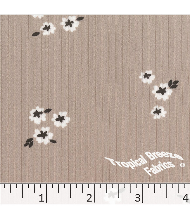 YD Classic Rib Knit Taupe 578613-TP