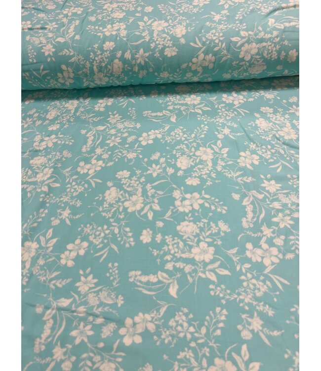 YD Lexi Aqua Linen Look FA15498