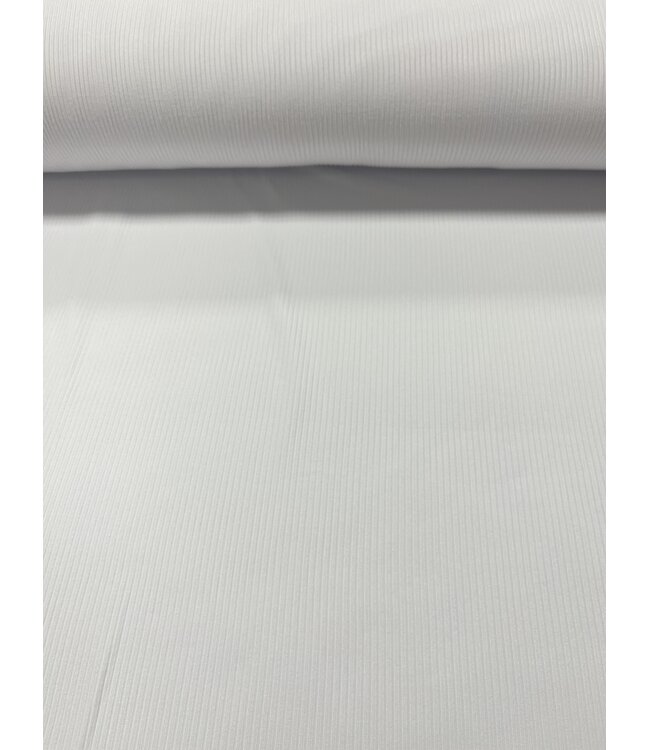 YD Rib Knit Solid Kelsey White FA14082