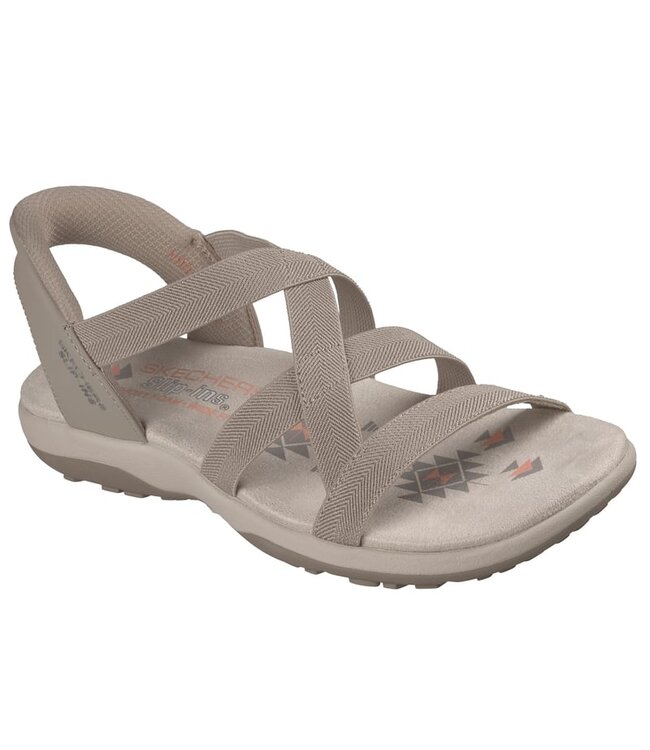 Skechers Women's Slip-Ins: Reggae Slim- Stretch Flex Sandal 163460 TPE